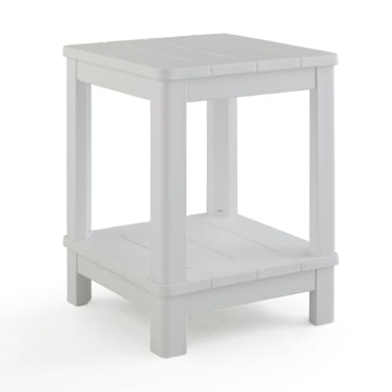 Picture of KETER 259977 Keter Deluxe Adirondack Side Table - White (EA)