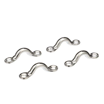 Picture of ATTWOOD MARI 28811 Seachoice Multi-Purpose Forged Stainless Steel 3/8 In. Eye Straps, Set of 4 (EA)