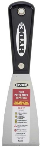 Picture of HYDE TOOLS INC 02300 PUTTY KNIFE STIFF 2"W (PK-5-EA)