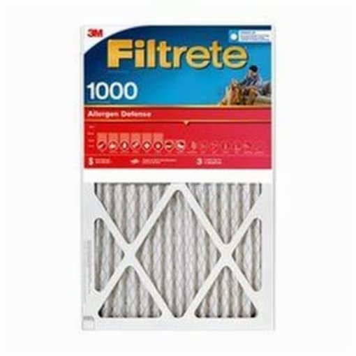 Picture of Filtrete 9807-4 Filtrete 3M Company 9807-4 10x20 x 1 in. Micro Allergen Defense Pleated Furnace Air Filter, Red, MPR 1000, 3 Months - Quantity 4 (PK-4-EA)