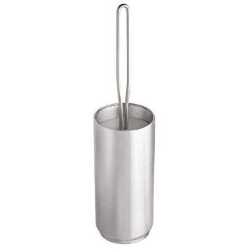 Picture of IDESIGN 28230 iDesign Austin Toilet Bowl Brush and Holder Set - Brushed (EA)