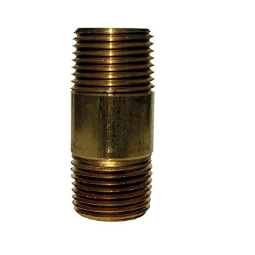 Picture of JMF COMPANY 4182952 Jmf Nipple 1/8 " X 3-1/2 " Red Brass Bulk (PK-5-EA)