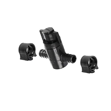 Picture of FLAIR-IT 30879 PEXLOCK 30879 Straight Stop Valve 1/2", Black (EA)