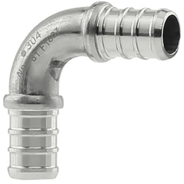 Picture of BOSHART INDUSTRIES PE-PS-E07 3/4" PEX Elbow - Stainless Steel (EA)