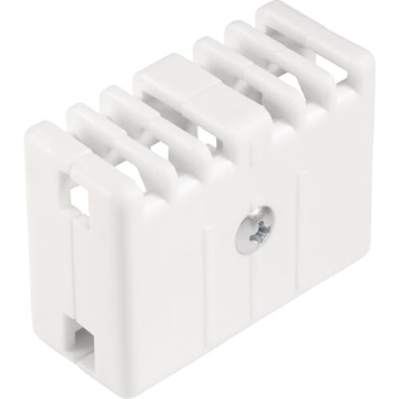 Picture of RUBBERMAID COMMERCIAL 3D67-LO-WHT Rubbermaid Freeslide Joiner Plate FG3D67LOWHT (EA)