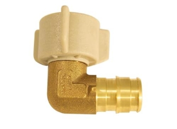 Picture of APOLLO INVESTMENT HOLDING EPXFE12S CONBRACO EPXFE12S 1/2" PEX X 1/2" FPT Pex-A Female Swivel Elbow (EA)