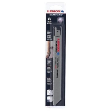 Picture of Lenox Tools 10833800RDG Lenox 8-in Grit-Tpi Diamond Grit Reciprocating Saw Blade (EA)