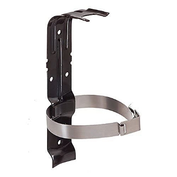 Picture of First Gear BRACKET2 FIRST ALERT BRACKET2 Replacement Fire Extinguisher Bracket,Black (EA)
