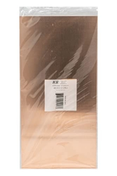 Picture of K&S 01217 K&S Precision Metals Copper Sheet 1217 - 0.025" Thick x 6" Wide x 12" Long - DIY Projects, Metalworking, Jewelry Making, Décor, Made in USA - 1 Sheet (EA)