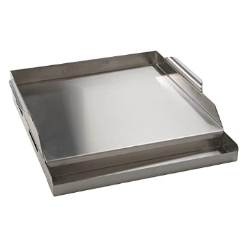 Picture of TYTUS GRILLS LLC A10005 Tytus Stainless Steel Griddle for Gas Grill - 16" x 14" Flat Top Griddle Insert for Gas Grill Perfect for Smash Burgers, Built with High Side Walls & Easy Access Grease Catch (EA)