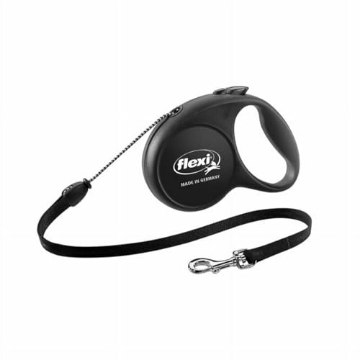 Picture of Flexi FU20C5.266.S FLEXI Fun Retractable Dog Leash Medium Black (EA)