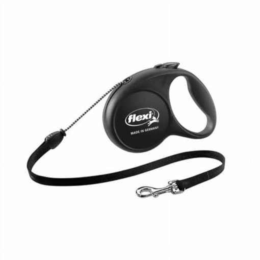 Picture of Flexi FU20C5.266.S FLEXI Fun Retractable Dog Leash Medium Black (EA)