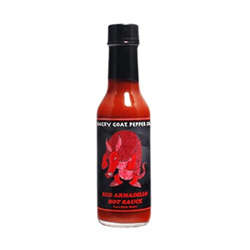 Picture of ANGRY GOAT PEPPER CO. AGRAHS Angry Goat Pepper Co. Red Armadillo Hot Sauce (EA)