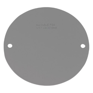 Picture of SIGMA ENGINEERED SOLUTIONS 14241 Sigma Electric BLANK COVER ROUND GRAY by SIGMA MfrPartNo 14241, No Size, Grey (EA)
