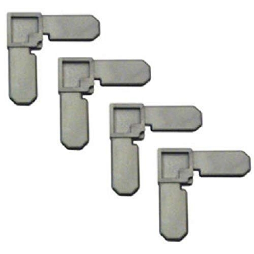 Picture of Prime PL14284 NATIONAL SPECTRUM BRANDS HHI PL 14284 Grey Corner (100 Pack), 3/4 x 5/16" (EA)