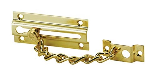 Picture of IVES 481F3 Ives 481F Steel Chain Door Guard with 4 3/4" Length Chain, Polished Brass (EA)