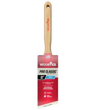 Picture of WOOSTER Z1293-2 Wooster, 2-Inch Brush Z1293-2 Pro 30 Lindbeck Angle Sash Paintbrush, Black (EA)