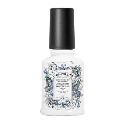 Picture of Poo-Pourri BB9096 Poo-Pourri Before-You-Go Toilet Spray, Fresh Air, 2 Fl Oz - Jasmine, Fresh Air and Mint (PK-12-EA)