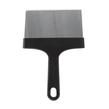 Picture of Blackstone 5061 Blackstone Griddle Scraper – Heavy Duty Flat Top BBQ Grill Scraper for Cleaning – Stainless Steel Metal Construction with Long Handle – Multipurpose Kitchen Food Scraper & Chopper Accessories - 5061 (EA)