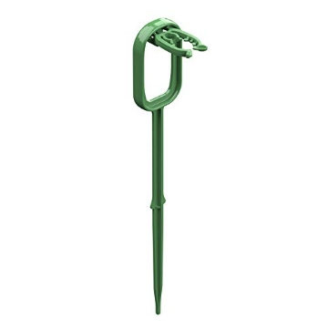 Picture of ADAMS MFG CORP 258464 Adams Commercial Christmas 9110-99-5635 Easy-Push 10" Light Stakes, 25 Pack, Green (EA)