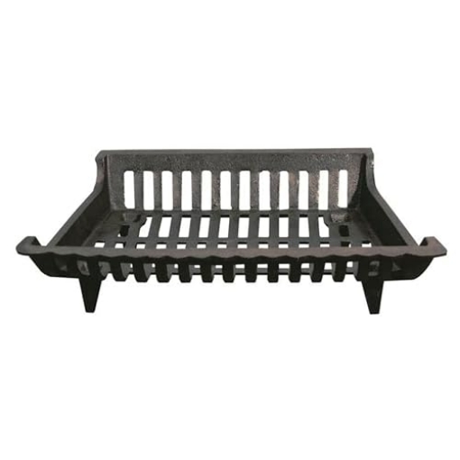 Picture of PANACEA PRODUCTS 15418 Panacea 18 Inch Cast Iron Fireplace Grate for Fireplace Log Carriers and Holders, Home Improvement, and Hearth Essentials, Black (EA)