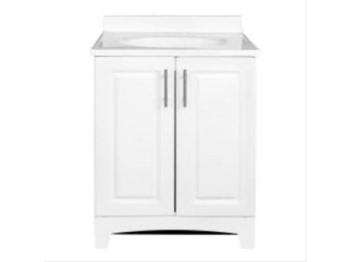 Picture of ROYAL CABINETS 80-8101-0-1195 24 in. Whitter Vanity Combo with White Cultured Marble Top White Finish (EA)