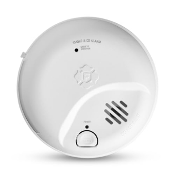Picture of BRK 1046864 First Alert BRK SMCO100 Battery-Operated Combination Smoke & Carbon Monoxide Alarm, 1-Pack (EA)