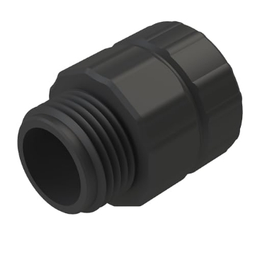 Picture of ORBIT IRRIGATION PRODUCTS INC 56975 Orbit Push-Fit 5/8 in. Plastic Threaded Male Hose Mender (EA)