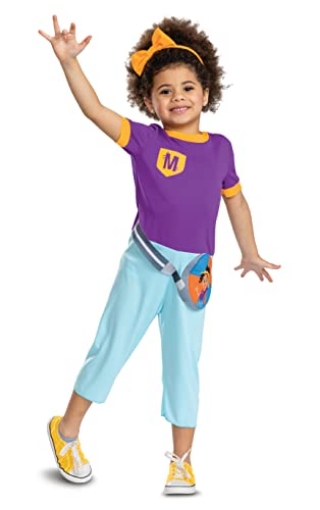 Picture of Disguise DG156879M Disguise Meekah Costume for Kids, Official Blippi Character Costume Outfit, Toddler Size (3T-4T) (EA)