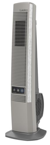 Picture of Lasko YF202 Lasko Outdoor Living Oscillating Tower Fan, for Decks, Patios and Porches, 10 Foot Power Cord, 4 Refreshing Speeds, 42", Beige, YF202 (EA)