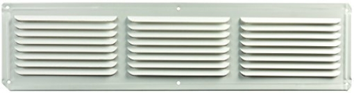 Picture of LL BUILDING PRODUCTS EAC16X4W Ll Building Products 16X4 White Aluminum Undereve Vent EAC16X4W (EA)
