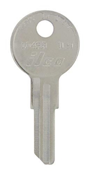 Picture of HILLMAN 86006 IL-9 ILLINOIS KEY BL (S)10 (PK-10-EA)