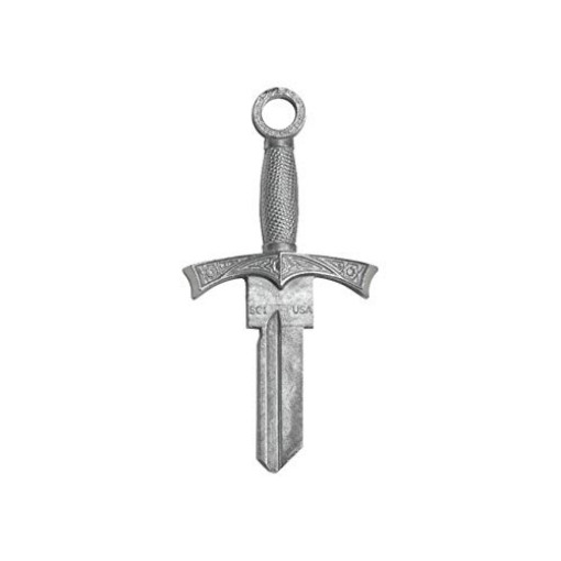 Picture of LUCKY LINE PRODUCTS INC B301K House Key Sword KWIK5 (PK-5-EA)