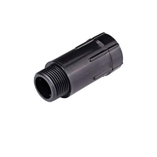 Picture of Rain Drip R465CT Raindrip R465CT Pressure Regulator, 3/4-Inch FPT X 3/4-Inch MPT, 30 PSI, for Drip Irrigation Systems, Attach to Outdoor Faucet, Hose Bibb, 1-Pack Blister Package, Black (EA)