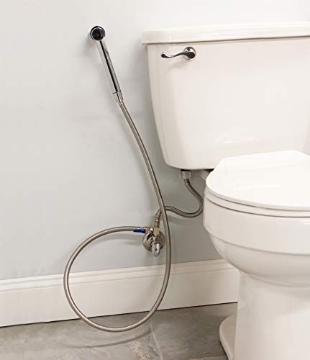 Picture of Plumb Pak PP838-1 Plumb Pak PP838-1 Personal Hygiene System Handheld Bidet, White (EA)
