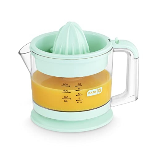 Picture of DASH JB065AQ DASH Citrus Juicer, Dual Citrus Cones, 20 fl. oz. Capacity, 25 Watts (EA)