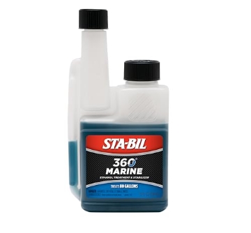 Picture of Stabila 22239 STA-BIL 360 Marine Ethanol Treatment and Fuel Stabilizer - Prevents Corrosion - Helps Clean Fuel System For Improved In-Season Performance - Treats Up To 80 Gallons, 8 fl. oz. (22260) (EA)