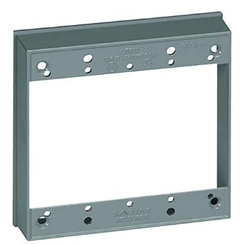 Picture of SIGMA ENGINEERED SOLUTIONS 14323 Sigma Engineered Solutions 14323 2-Gang Weatherproof Extension Ring, Gray (EA)