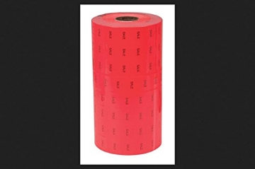 Picture of MONARCH 1131RSINK Centurion 1 Line Red Sale Label Fits Monarch 1131 Handheld Price Labeler Black (EA)