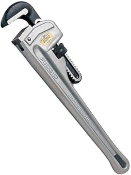 Picture of Ridge Tool Company 31095 RIDGID 31095 14 in. Aluminum Pipe Wrench Silver (EA)