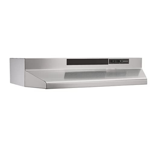 Picture of BROAN-NUTONE F403004 BROAN F403004 Broan(R) 30-Inch Convertible Under-Cabinet Range Hood, 160 CFM, Stainless Steel (EA)