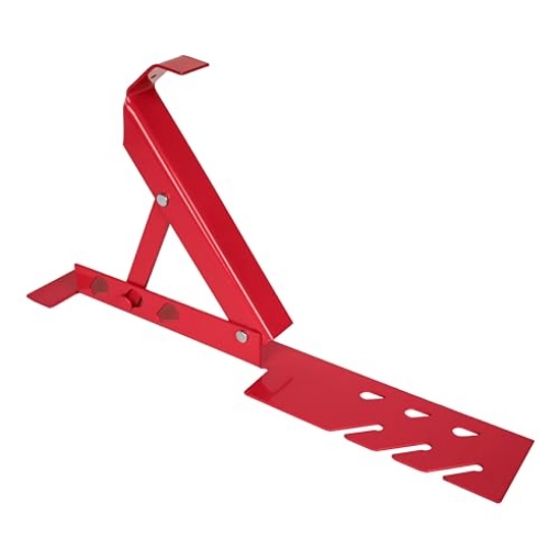 Picture of Gf Protection 2500 Guardian 2500 Adjustable Roofing Bracket | for 30 45 or 60 Degree Roof Pitches | 10 Inch Adjustable Platform | Powder Coated Red | OSHA Compliant (EA)
