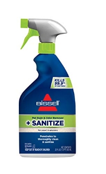 Picture of BISSELL 1129 Bissell PET Stain & Odor Remover + Sanitize, 22oz, (1129) (EA)