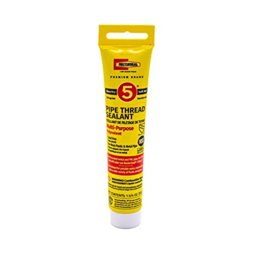 Picture of THE RECTORSEAL CORPORATION 7525790 RectorSeal No. 5 25790 Pipe Thread Sealant, Lubricates & Protects Threads, Soft Setting, Slow Drying, & Permits Easy Breakout and Contains No Other Metals, 1.75 oz (EA)