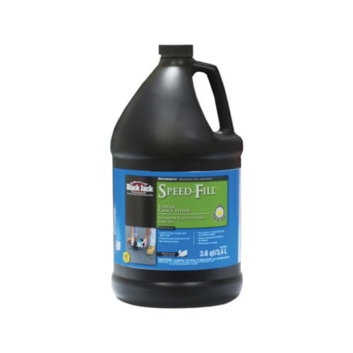 Picture of Blackjack 6438-9-34 Black Jack Speed-Fill Gloss Black Polymer Rubberized Asphalt Crack Filler 3.6 qt. (PK-6-EA)
