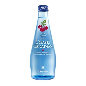 Picture of CLEARLY CANADIAN 325C-US-108P Clearly Canadian Wild Cherry Sparkling Water, 11 Fl Oz (PK-12-EA)