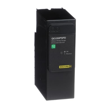 Picture of Schneider Schreibgerate GmbH & Co. KG QO250PSPD Square D - QO250PSPD QO Whole House Surge Protection Device, 50kA, 120/240V, 1-Phase, No Wiring, Plug-On Neutral (EA)
