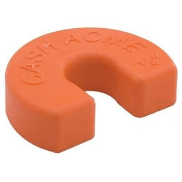 Picture of Shark Industries Ltd U706A SharkBite 1/4 Inch Disconnect Clip for Push to Connect Brass Plumbing Fittings, U706A, 1/4 in, Orange (EA)