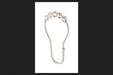 Picture of IDESIGN 76770 InterDesign Chrome Silver Metal Roller Shower Curtain Rings 12 pk (PK-6-EA)