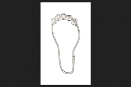 Picture of IDESIGN 76770 InterDesign Chrome Silver Metal Roller Shower Curtain Rings 12 pk (PK-6-EA)